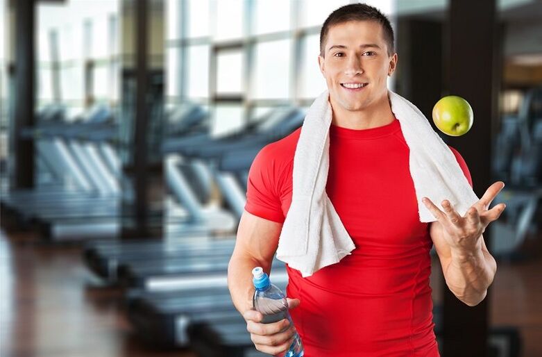 Moderate exercise and proper nutrition prevention of varicose veins in men